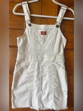 Dickies Juniors' bib overall mini dress
